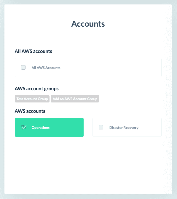 Exclude Destination Account From Context